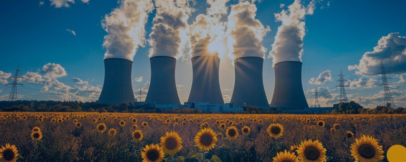 AX-S4 ICCP: power plant cooling towers at sunrise